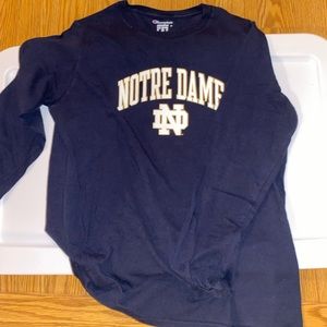Notre Dame University Long Sleeve t-shirt